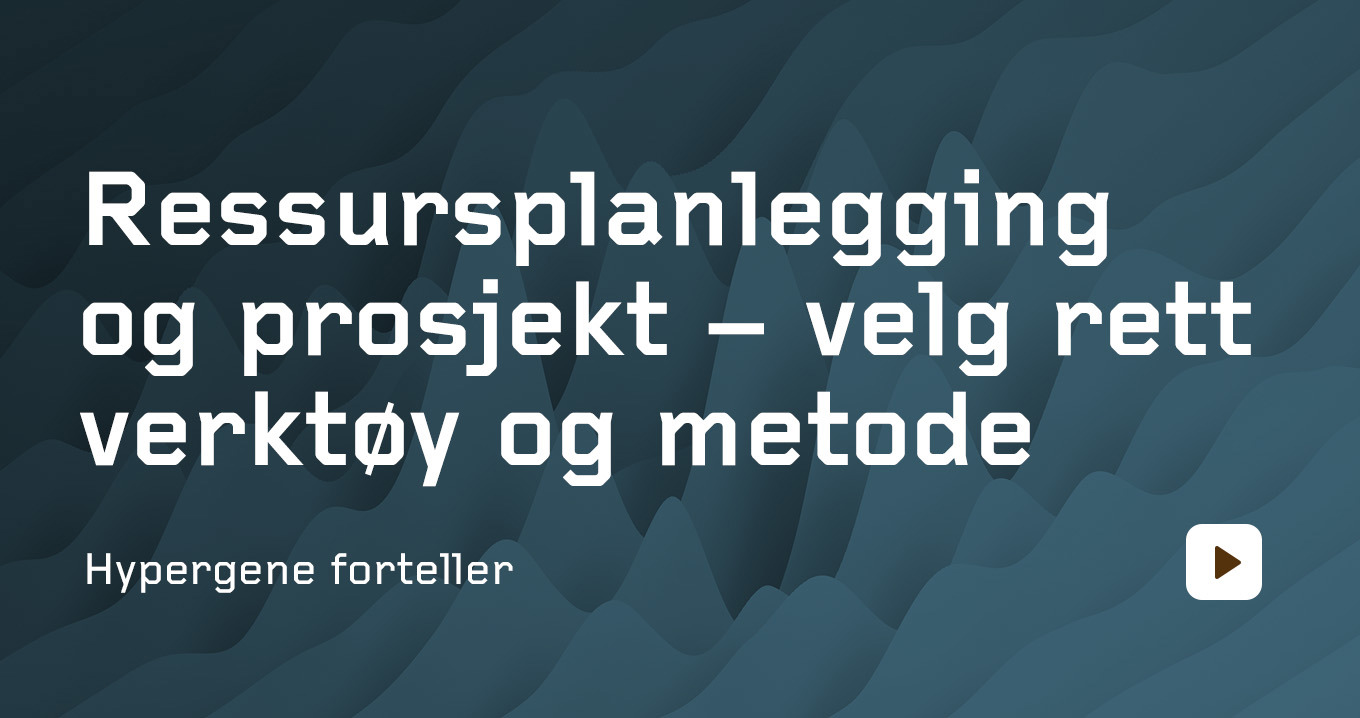WOD Slik Kan Myndigheter Ressursplanlegge Og Følge Opp Virksomheten